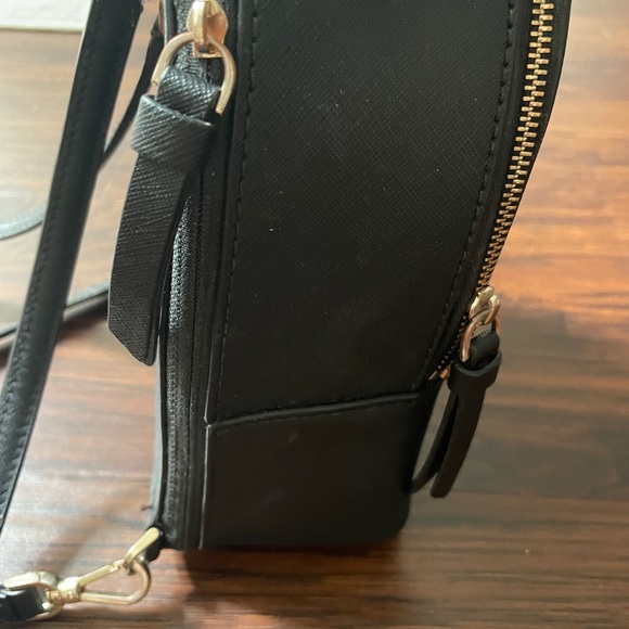Kate Spade Mini Black Convertible Leather Backpack - Picture 3 of 8